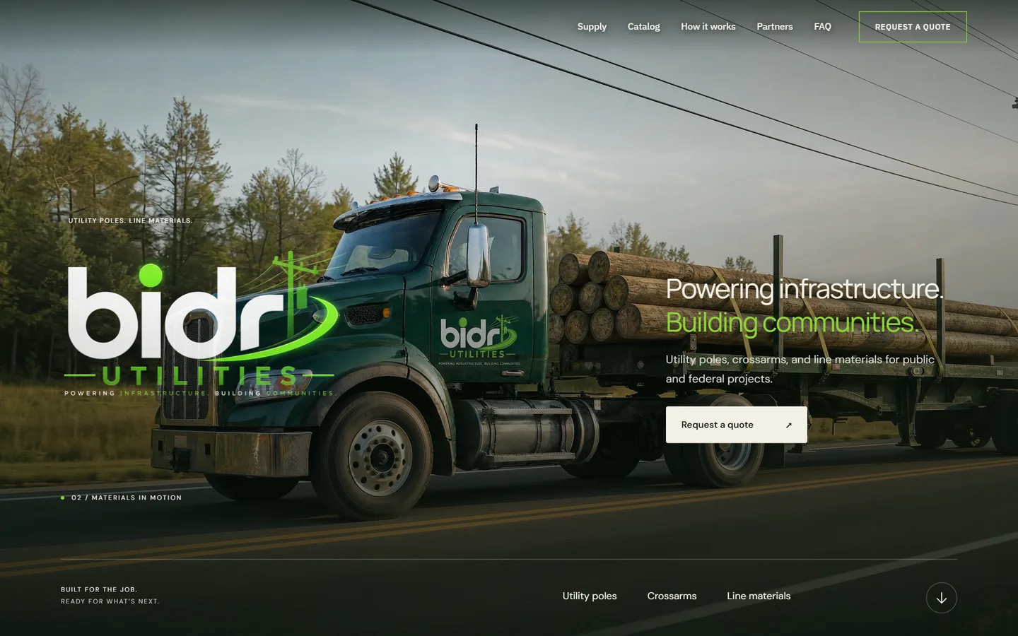 BIDR Utilities homepage
