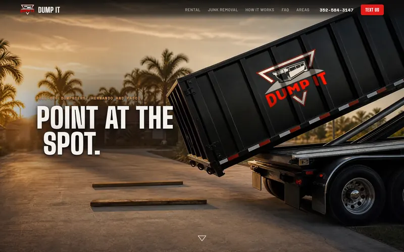 Dump It homepage
